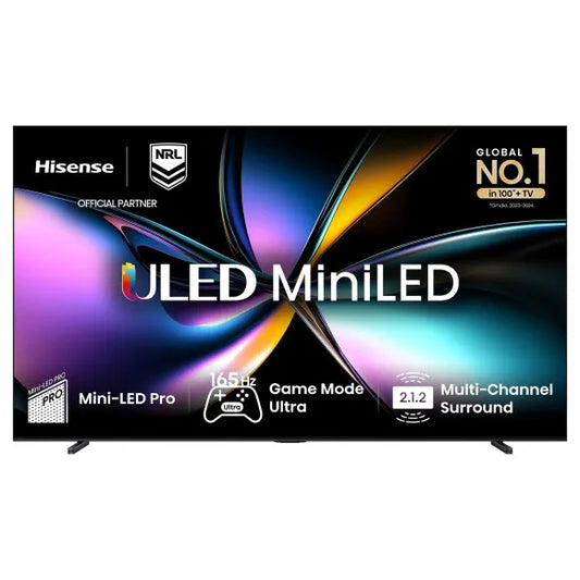 Hisense 100-inch U7QAU 4K QLED Smart TV 2025 100U7QAU