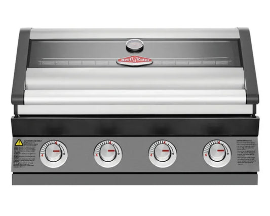 BeefEater 1600 Series 4 Burner Built-In BBQ - Dark BBG1640DA