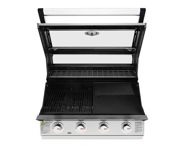 BeefEater 1600 Series 4 Burner Built-In BBQ - Stainless Steel BBG1640SA