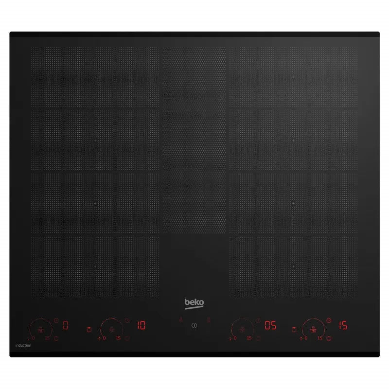 Beko 60cm Built-In Flexy Induction Cooktop with Luminous Control BCT604IG