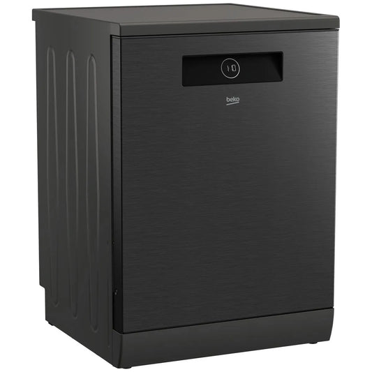 Beko 60cm Freestanding Dishwasher with Autodosing - Dark Stainless Steel BDFB1650ADX