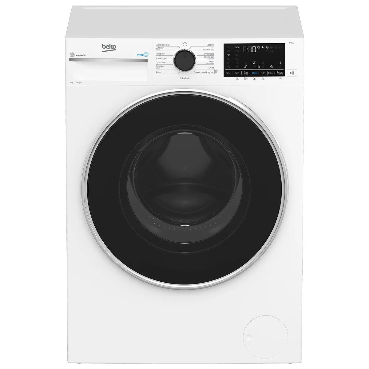 Beko 8kg Front Load Washing Machine with Steam BFLB8020W