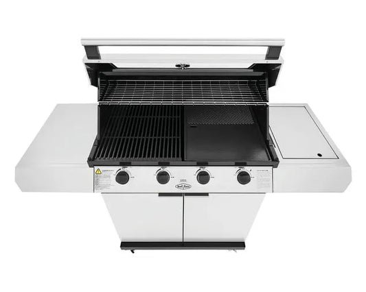BeefEater 1200 Series 4 Burner BBQ with Side Burner - Stainless Steel BMG1241SB