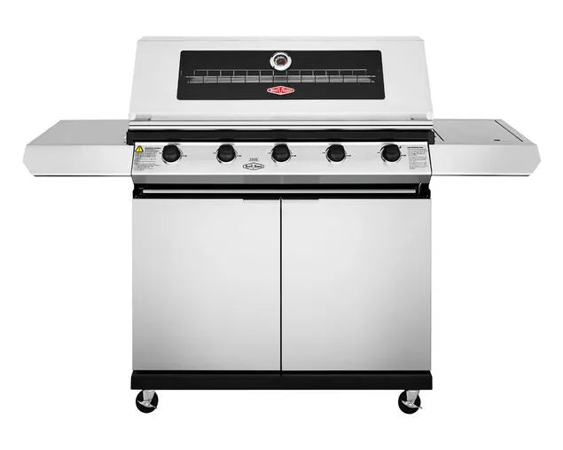 BeefEater 1200 Series 5 Burner BBQ with Side Burner - Stainless Steel BMG1251SB