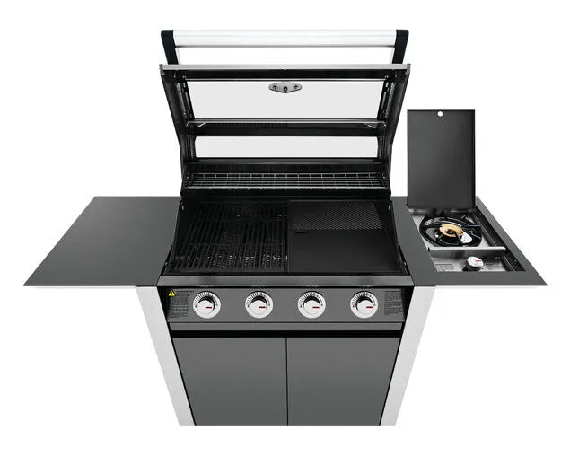 BeefEater 1600 Series 4 Burner BBQ with Side Burner - Dark BMG1641DA