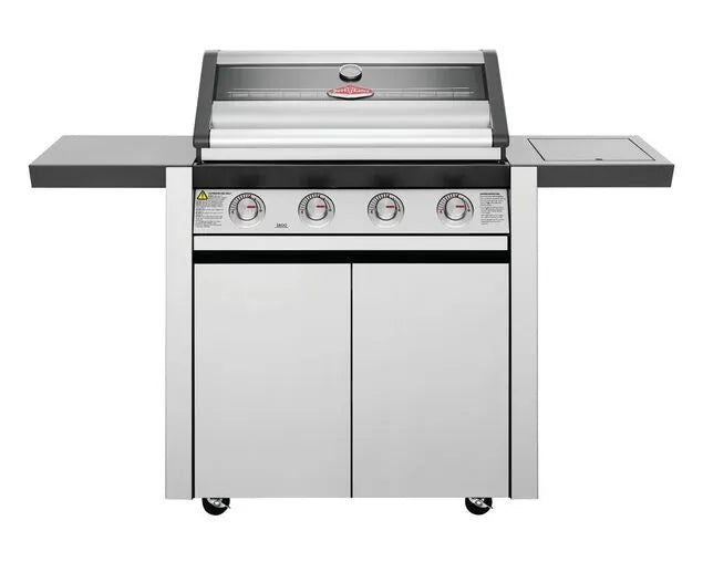 BeefEater 1600 Series 4 Burner BBQ with Side Burner - Stainless Steel BMG1641SA