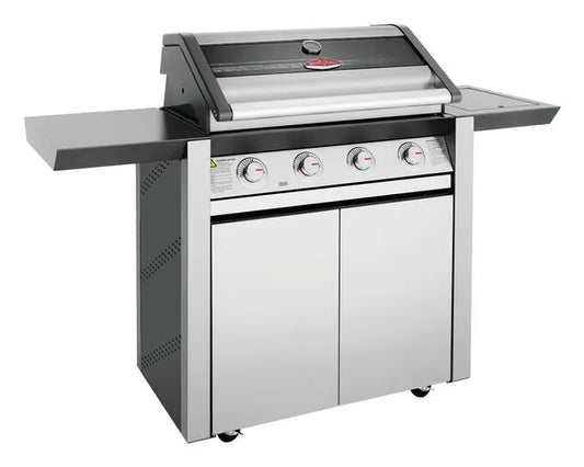 BeefEater 1600 Series 4 Burner BBQ with Side Burner - Stainless Steel BMG1641SA