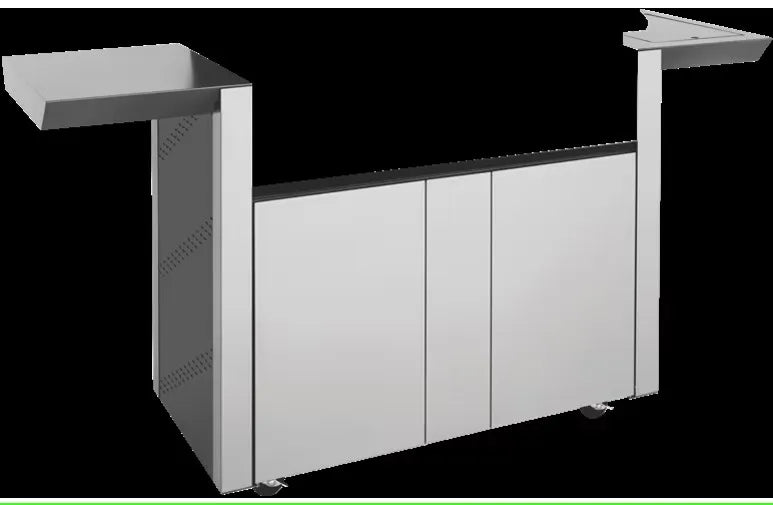 BeefEater 1600 Series Stainless Steel 5 Burner BBQ Trolley with Side Burner BTR1651SA