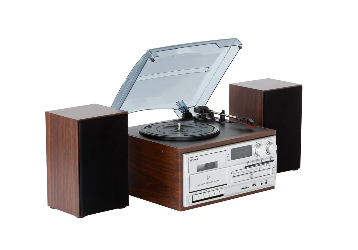 Lenoxx Audio Home Entertainment System - Brown CD114BR