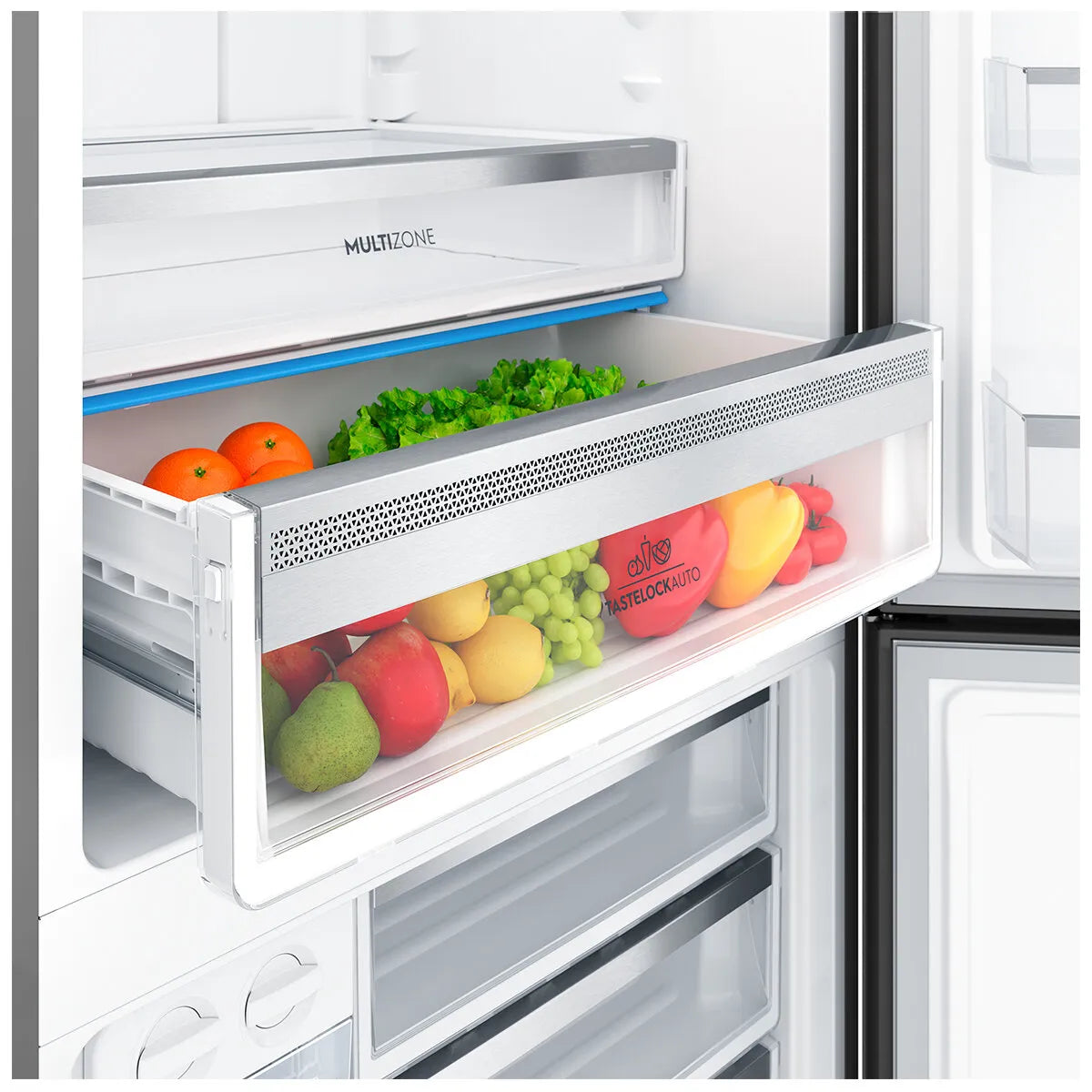 Electrolux 496L Ultimate Taste 500 Bottom Mount Fridge - Matte Black EBE5002BD-R