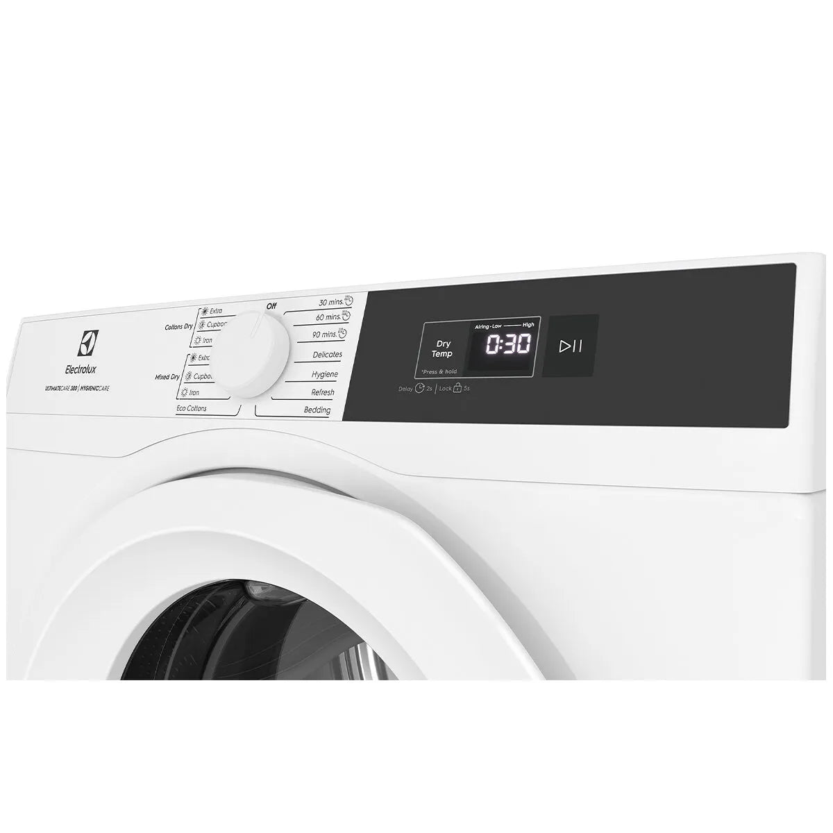 Electrolux 7kg UltimateCare Vented Dryer with SensorDry - White EDV705H3WC