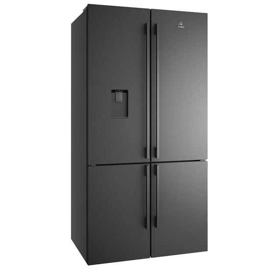 Electrolux 562L UltimateTaste 700 Plumbed French Door Fridge - Matte Charcoal Black EQE5657BA
