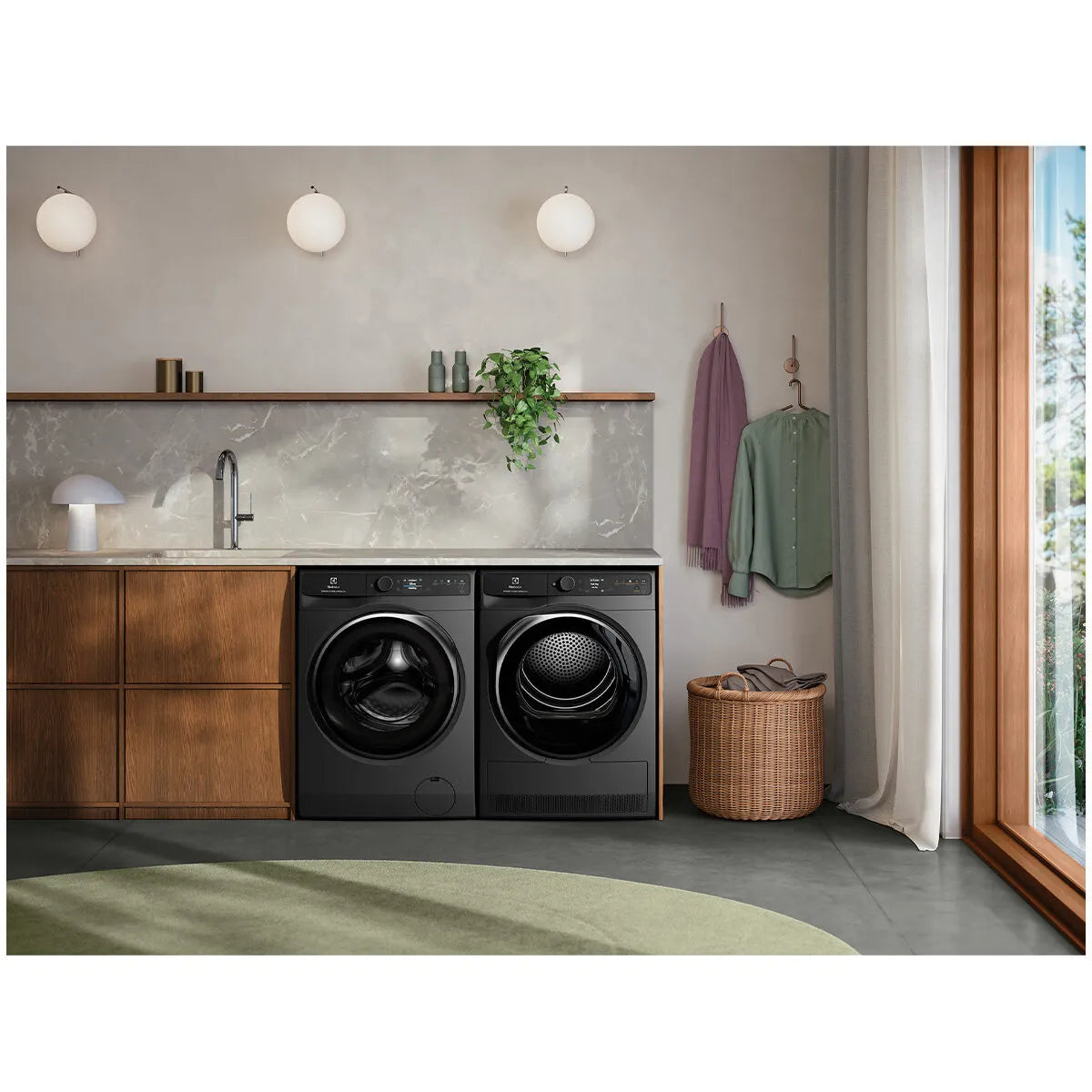 Electrolux 12kg UltimateCare 900 Front Load Washing Machine - Dark Onyx EWF1242R9SC