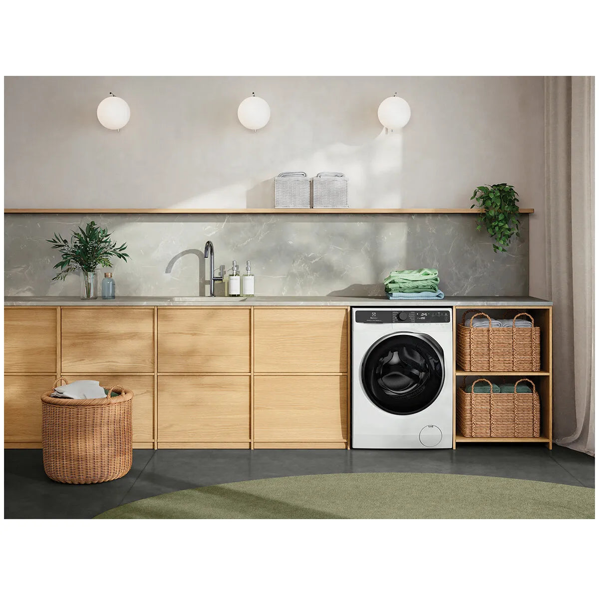Electrolux 9kg UltimateCare 700 Front Load Washing Machine - White EWF9043R7WC