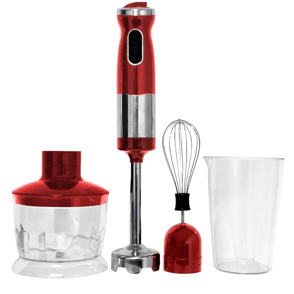 Healthy Choice Hand Blender Stick Mixer Set - Black HB57