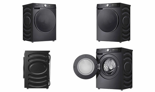 Hisense 10kg/6kg Series 7 Washer Dryer Combo - Black HCF7S1014B