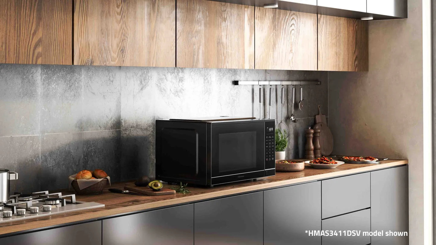 Hisense 25L 900W Countertop Microwave - White HMAS2509WP