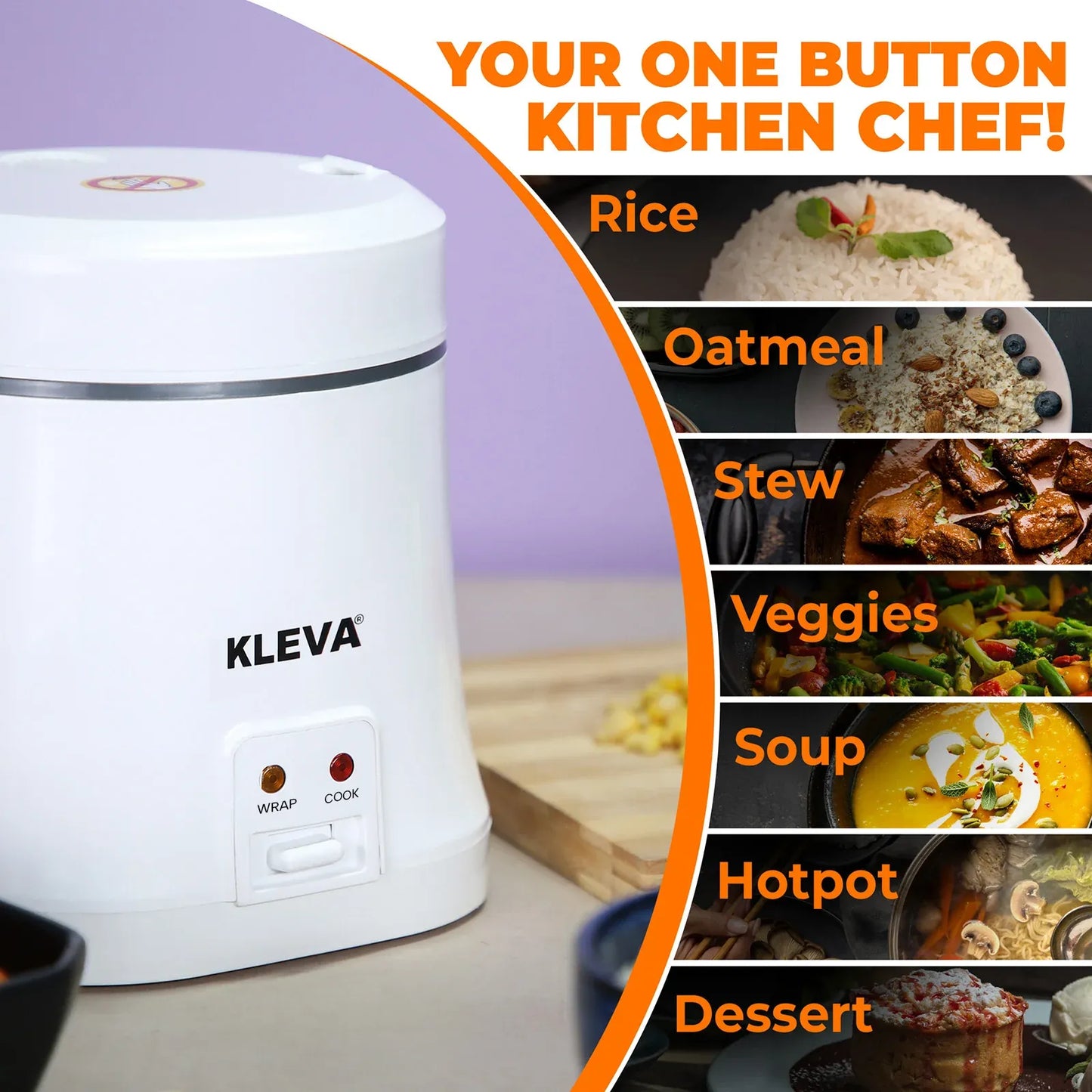 Kleva One Button 10-in-1 Cooker KRCOOK-02