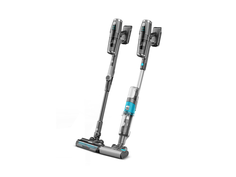 Krapof Slim Vac Wet and Dry 2-in-1 Cordless Vacuum and Smart Mop Floor Cleaner KRWDVAC-03