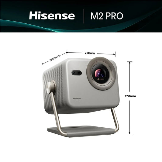Hisense 65-inch-200-inch 4K TriChroma Laser Mini Projector M2-PRO