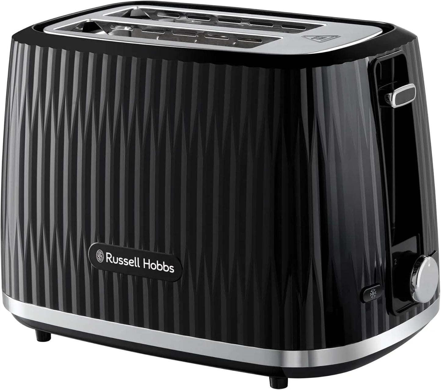 Russell Hobbs Eden 2 Slice Toaster - Black RHT2737BLK