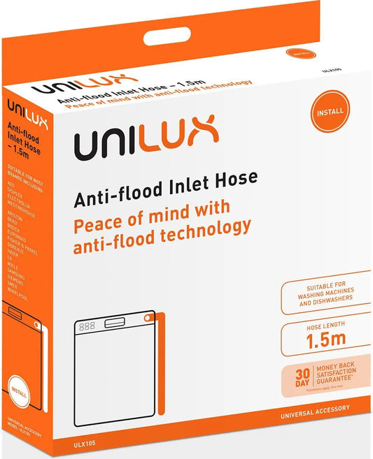 Unilux Anti-Flood Inlet Hose (1.5M) ULX105