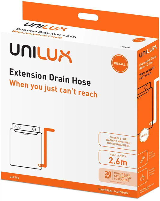 Unilux Extension Drain Hose (2.6M) ULX106