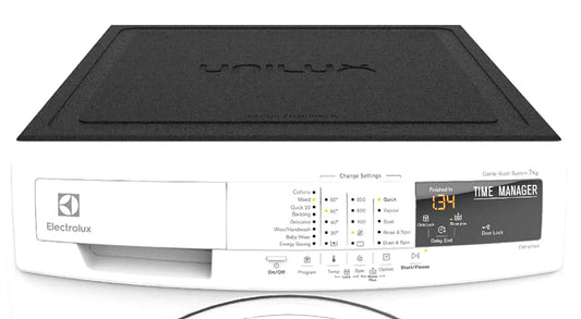 Unilux Appliance Mat, Recycled Black Rubber, Suitable For Washers, Dryers And Dishwashers ULX108