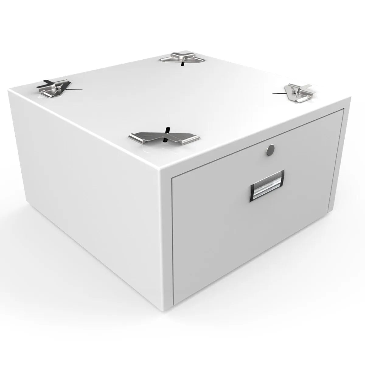 Unilux Universal Laundry Pedestal With Drawer And Lock (Not Heat-Pump Dryer Compatible) ULX110
