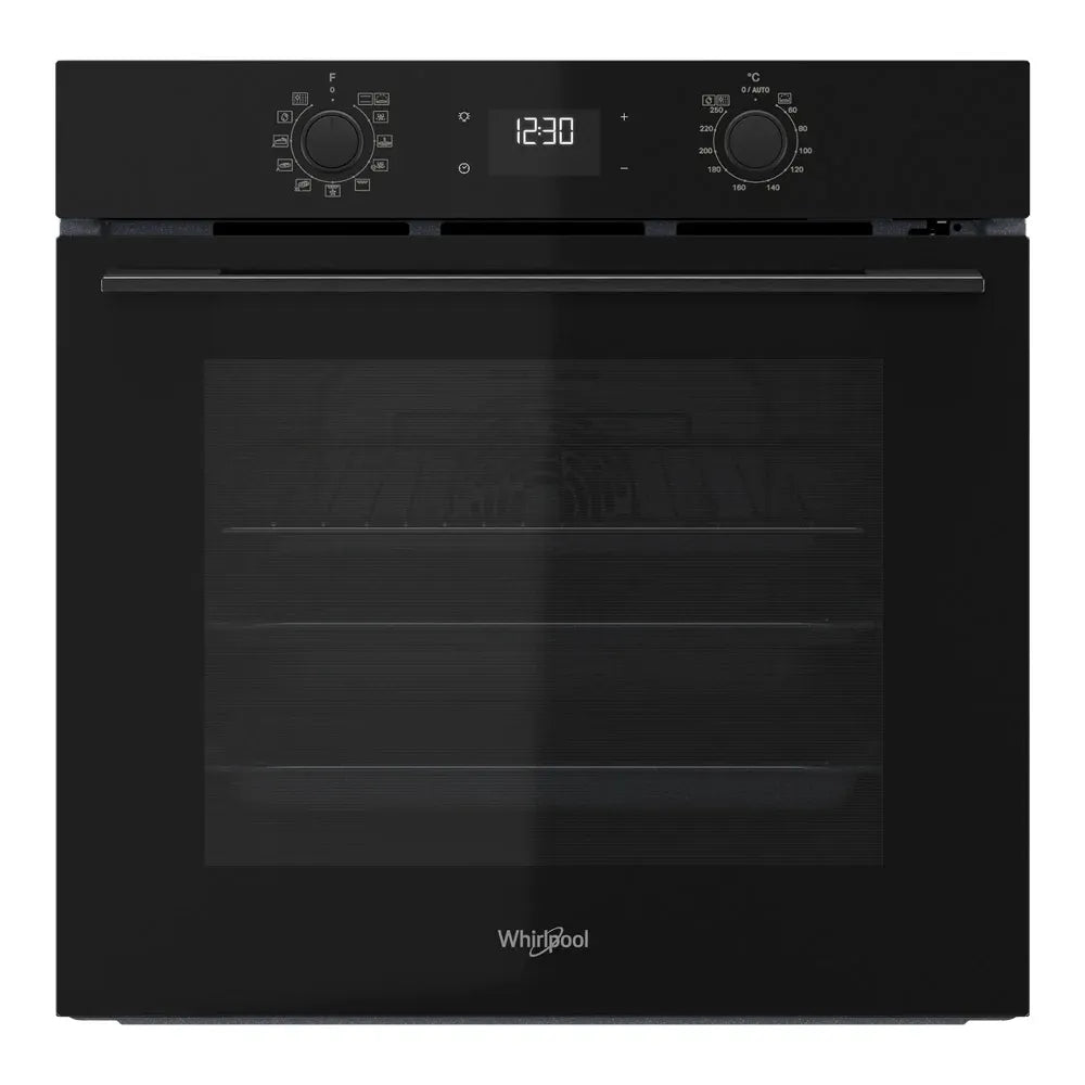 Whirlpool 60cm Multi-function Gentle Steam Oven - Black W4OMSK58RU1SBA