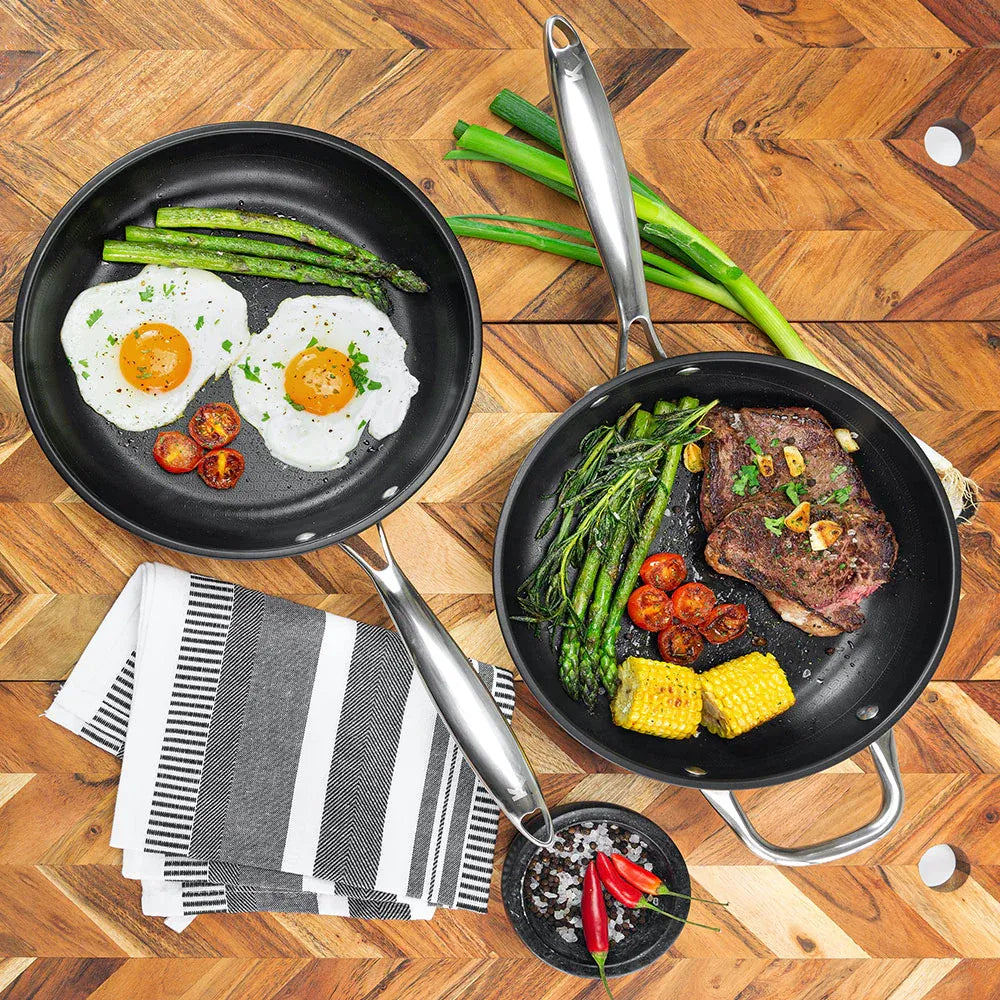 Kleva Perfect Pro 26cm and 28cm Frying Pan Twin Pack WBKPPP02-2628