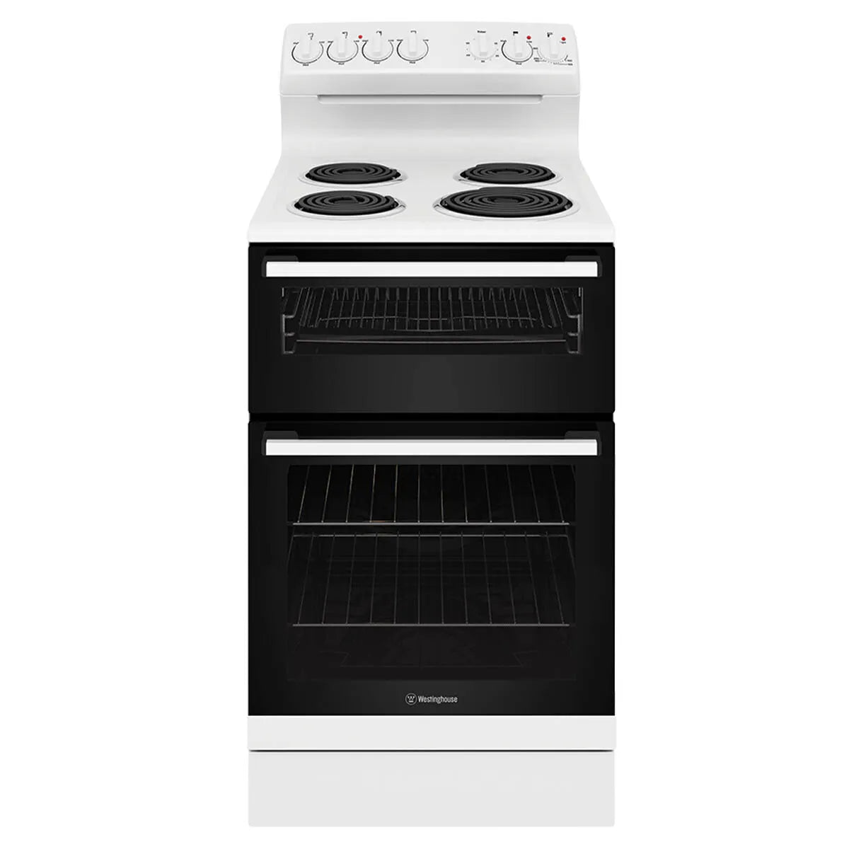 Westinghouse 54cm Freestanding Electric Fan Forced Oven/Stove - White WLE522WC
