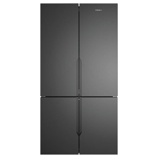 Westinghouse 564L French Quad Door Fridge - Matte Charcoal Black WQE5600BB