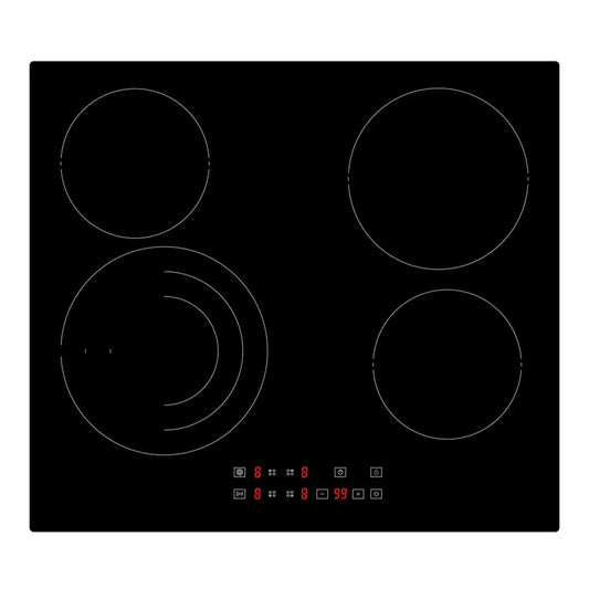 Whirlpool 60cm 4 Zone Ceramic Cooktop with Triple Zone WRT6340AUS
