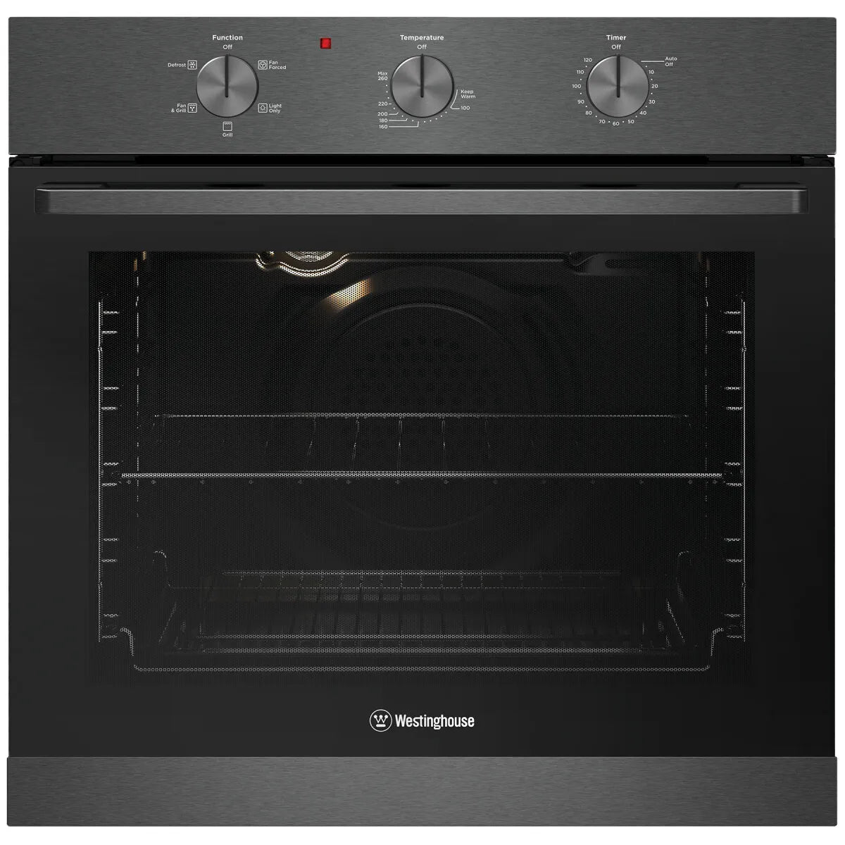 Westinghouse 60cm Multi-Function Oven - Dark Stainless Steel WVE6314DD