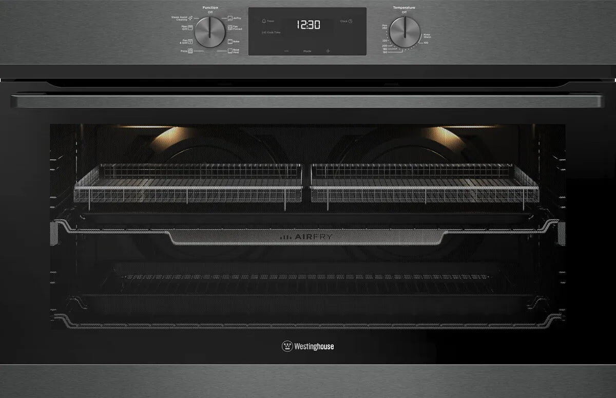 Westinghouse 90cm Multi-Function Oven with AirFry - Dark Stainless Steel WVE9516DD