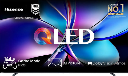 Hisense 100-inch Q7QAU 4K QLED Smart TV 2025 100Q7QAU
