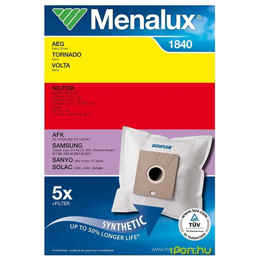 Menalux 1840 Vacuum Bags 1840
