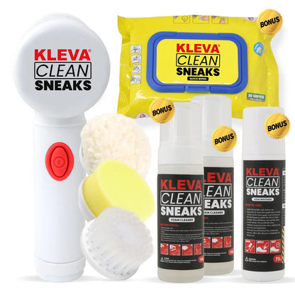 Kleva Clean Sneaks Automatic Shoe Cleaner Kit 5PCKCSNEAKS-01