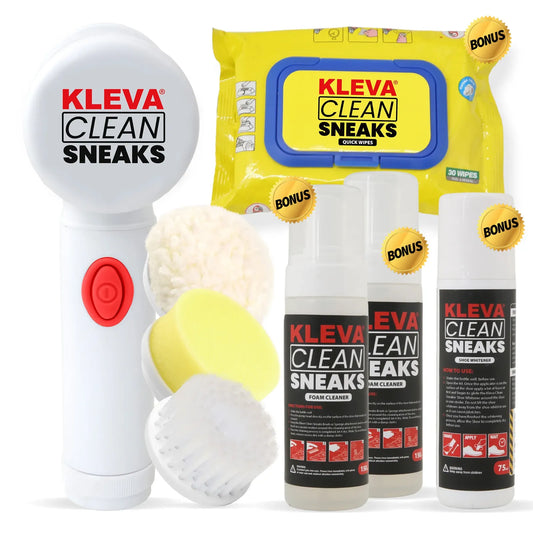 Kleva Clean Sneaks Automatic Shoe Cleaner Kit 5PCKCSNEAKS-01