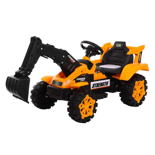 Lenoxx Children's Electronic Ride-on Excavator & Dump Truck, 30kg Capacity 6105