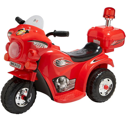 Lenoxx 3 Wheel Electric Ride On Children's Motorcycle - Red 90313RED
