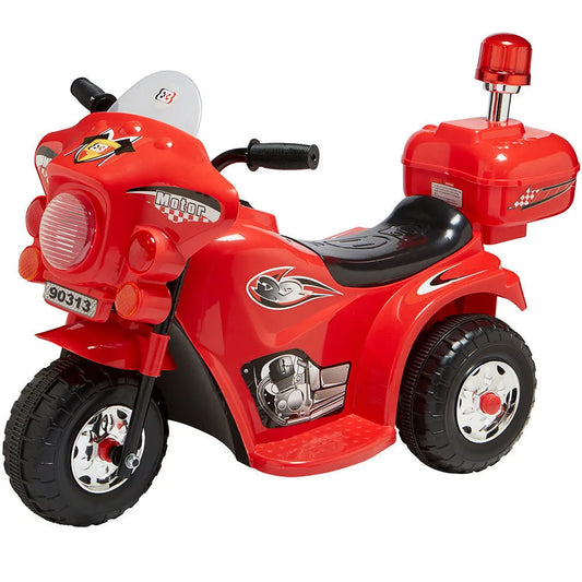 Lenoxx 3 Wheel Electric Ride On Children's Motorcycle - Red 90313RED