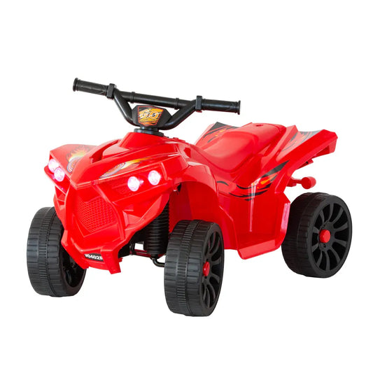 Lenoxx Rechargeable Ride-on Children's Quad Bike with Safe Braking System - Red 90402R