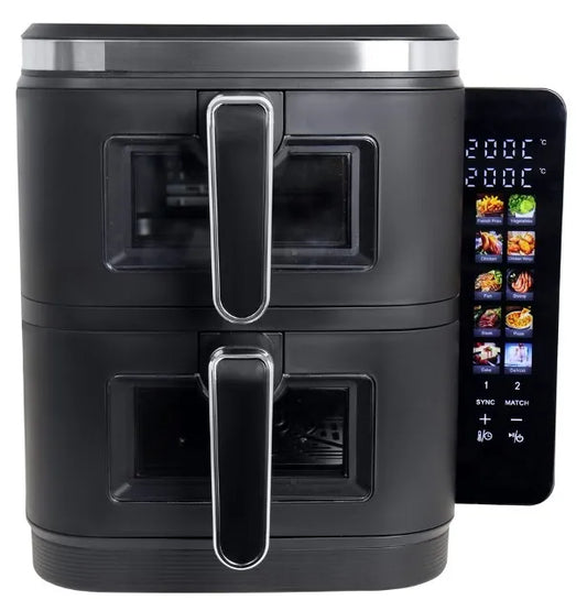 Healthy Choice 11L Dual Zone Vertical Air Fryer with Foldable Colour Screen AFVC30