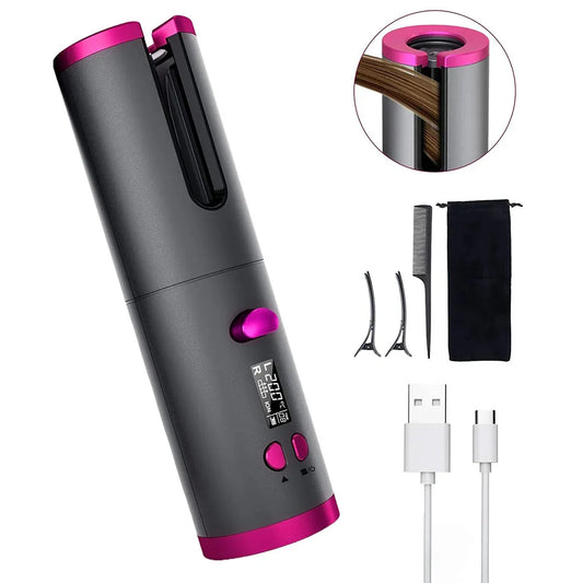 Lenoxx Cordless Automatic Hair Curler AHC009