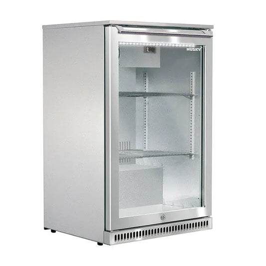 Husky 118L Single Door Alfresco Drinks Chiller - Stainless Steel ALF-C1-840
