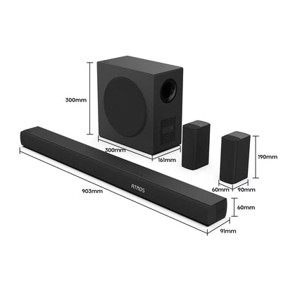Hisense 5.1ch Dolby Atmos 580W Soundbar AX5100Q