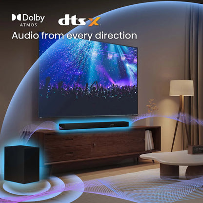 Hisense 5.1ch Dolby Atmos 580W Soundbar AX5100Q