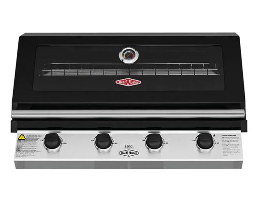 BeefEater 1200 Series 4 Burner Built-In BBQ BBG1240BB